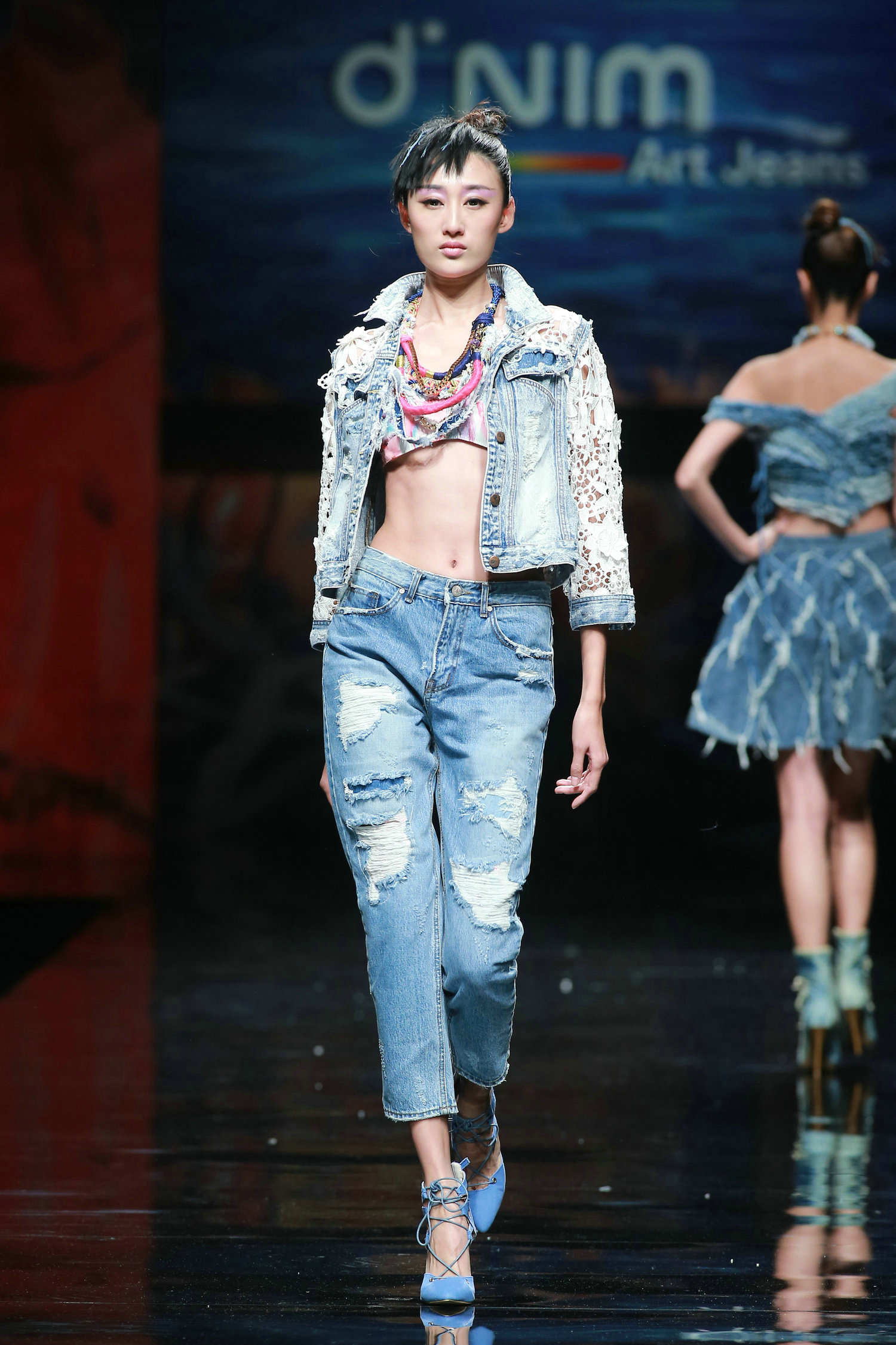 2016春夏系列中国国际时装周 nim·陈闻牛仔装发布