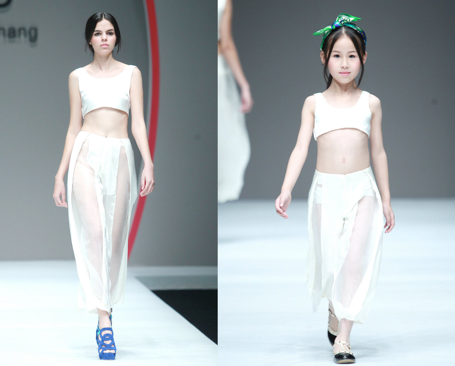 2016春夏系列中国国际时装周 Vicky Zhang·许馨尹亲子装发布