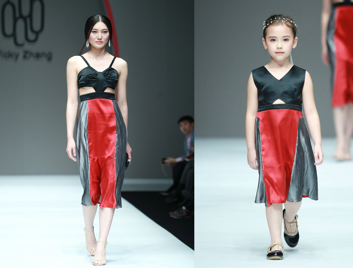 2016春夏系列中国国际时装周 Vicky Zhang·许馨尹亲子装发布