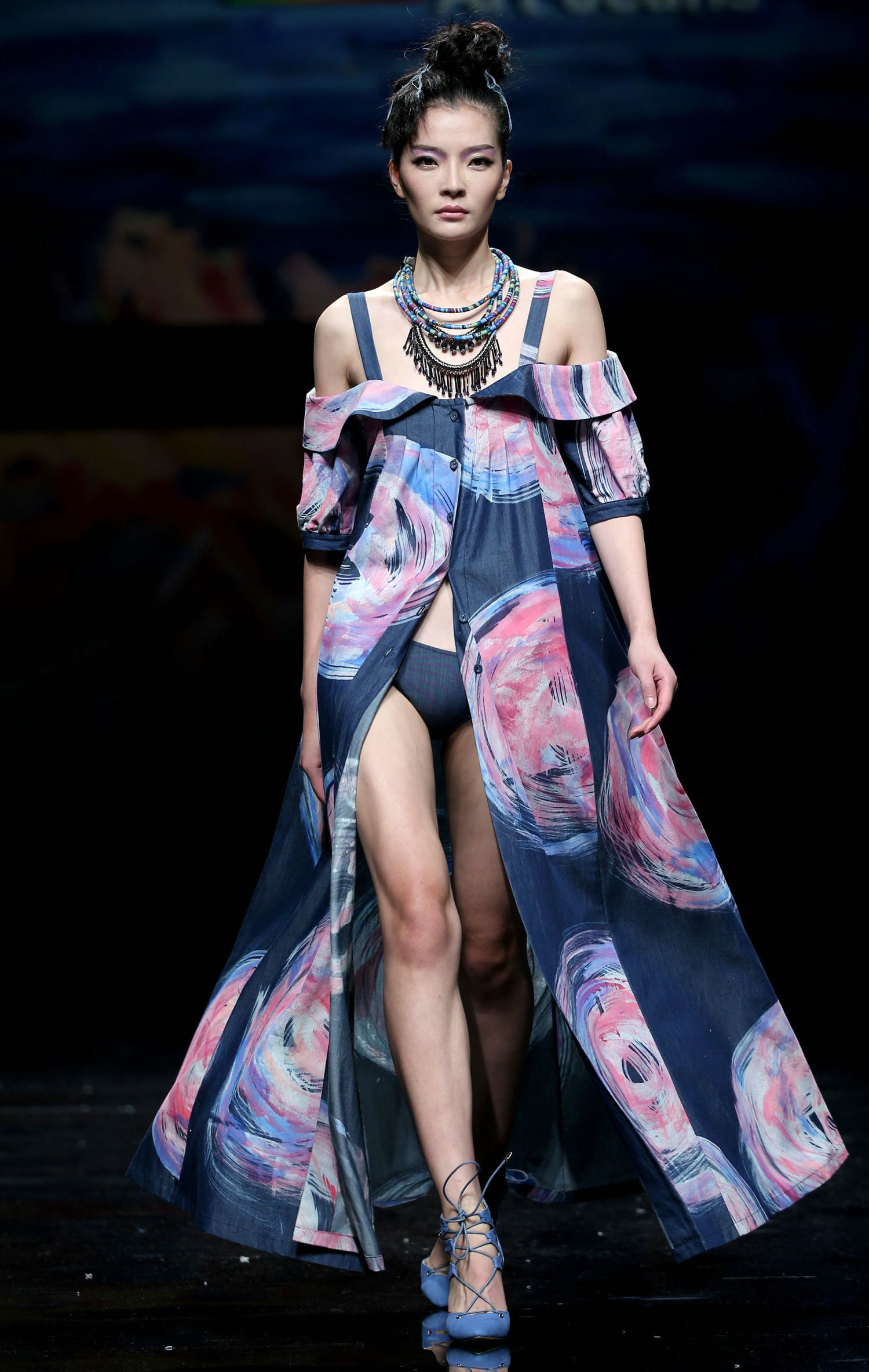 2016春夏系列中国国际时装周 d&rsquo;nim&middot;陈闻牛仔装发布