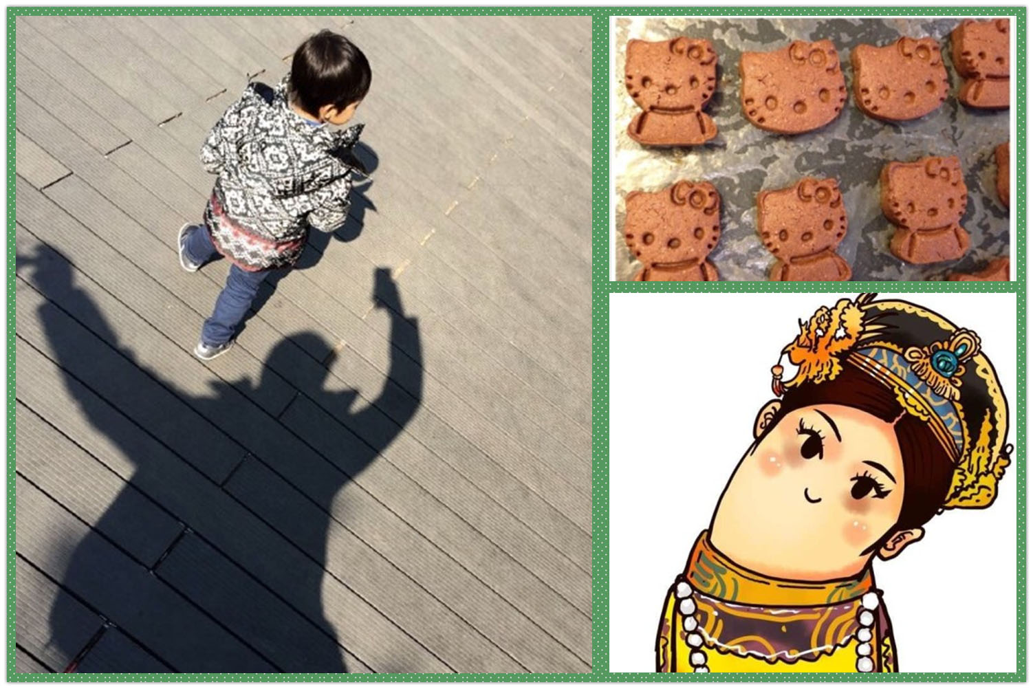 孙俪过圣诞：发甄嬛Q图、做爱心饼干、秀夫秀子