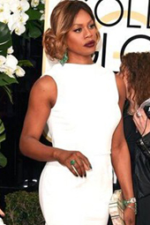 拉维恩考克斯亮相红毯