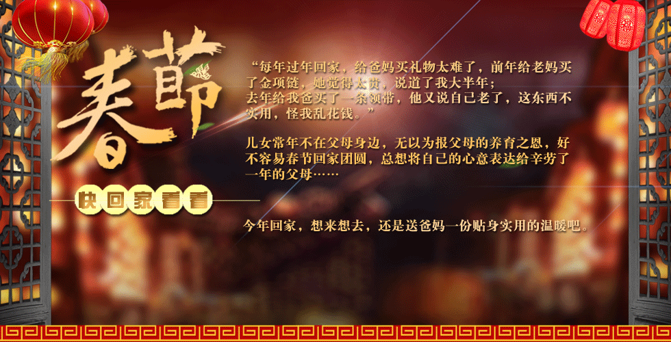 新春叙温情：归家游子