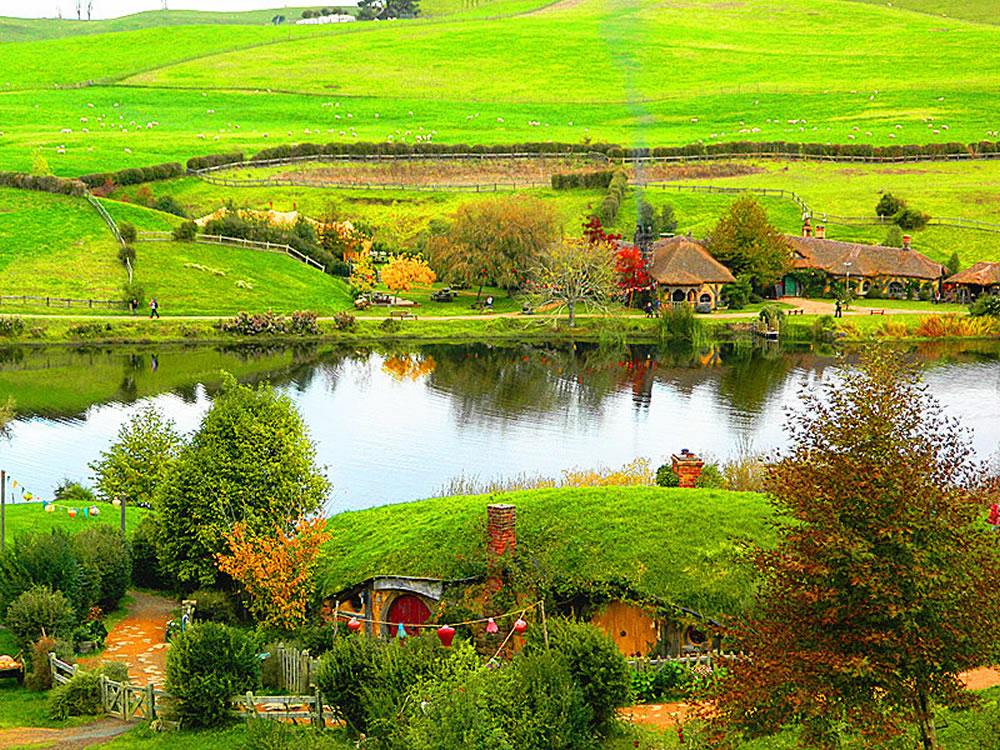 魅力新西兰 霍比屯的奇幻世界