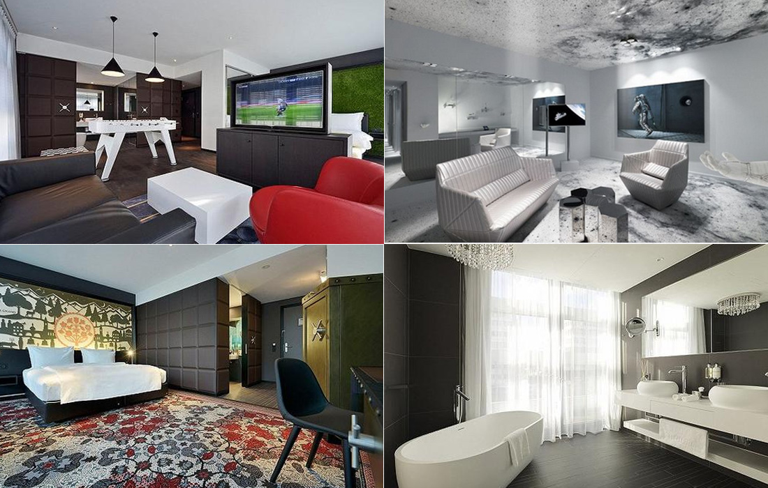 来这间酒店的主题套房 变身特工和宇航员