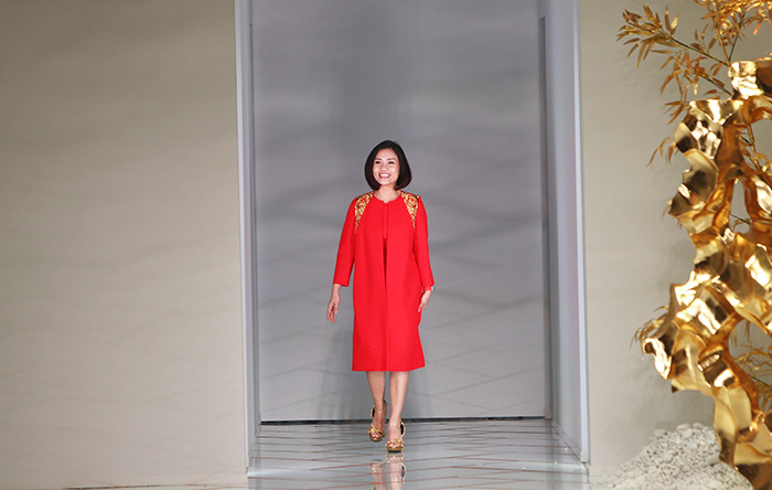 郭培参加巴黎高定