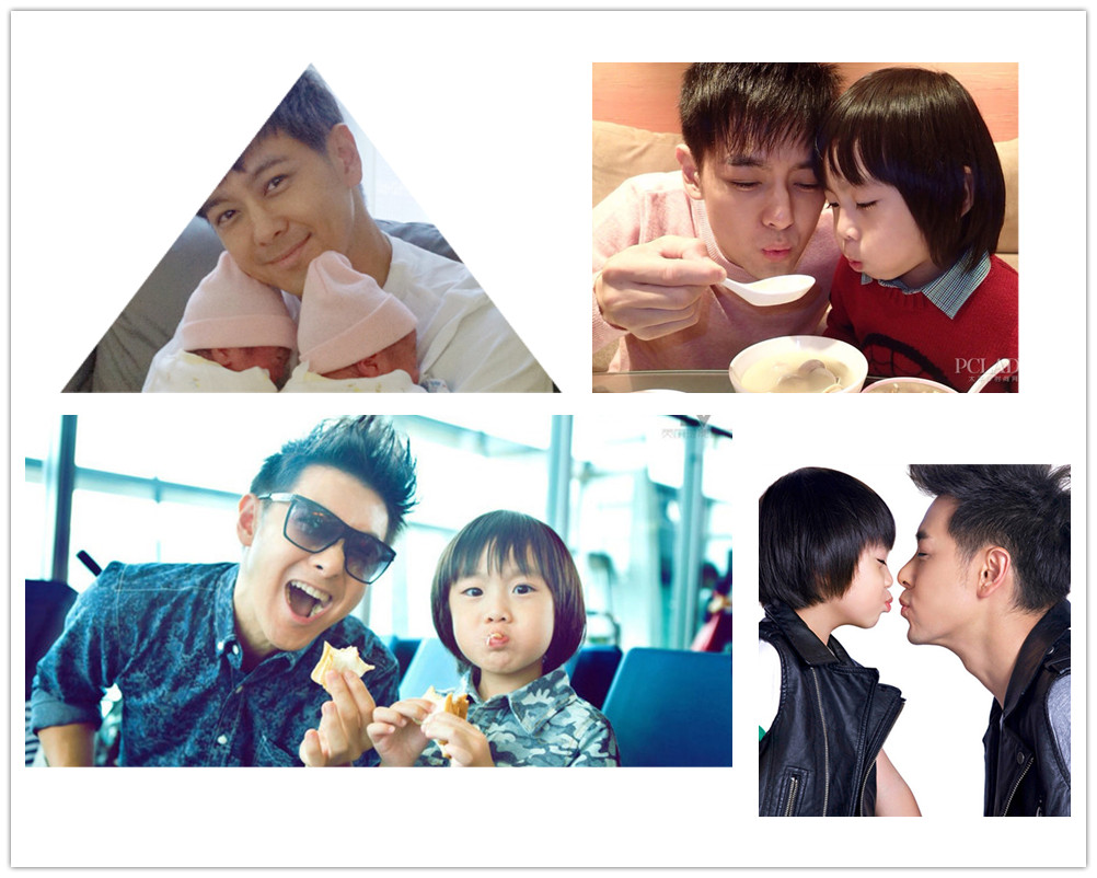 林志颖&KIMI&双胞胎儿子