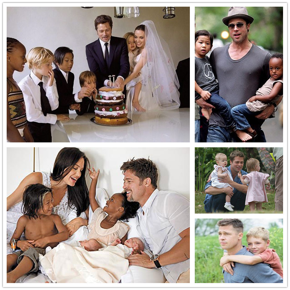 布拉德·皮特&孩子们