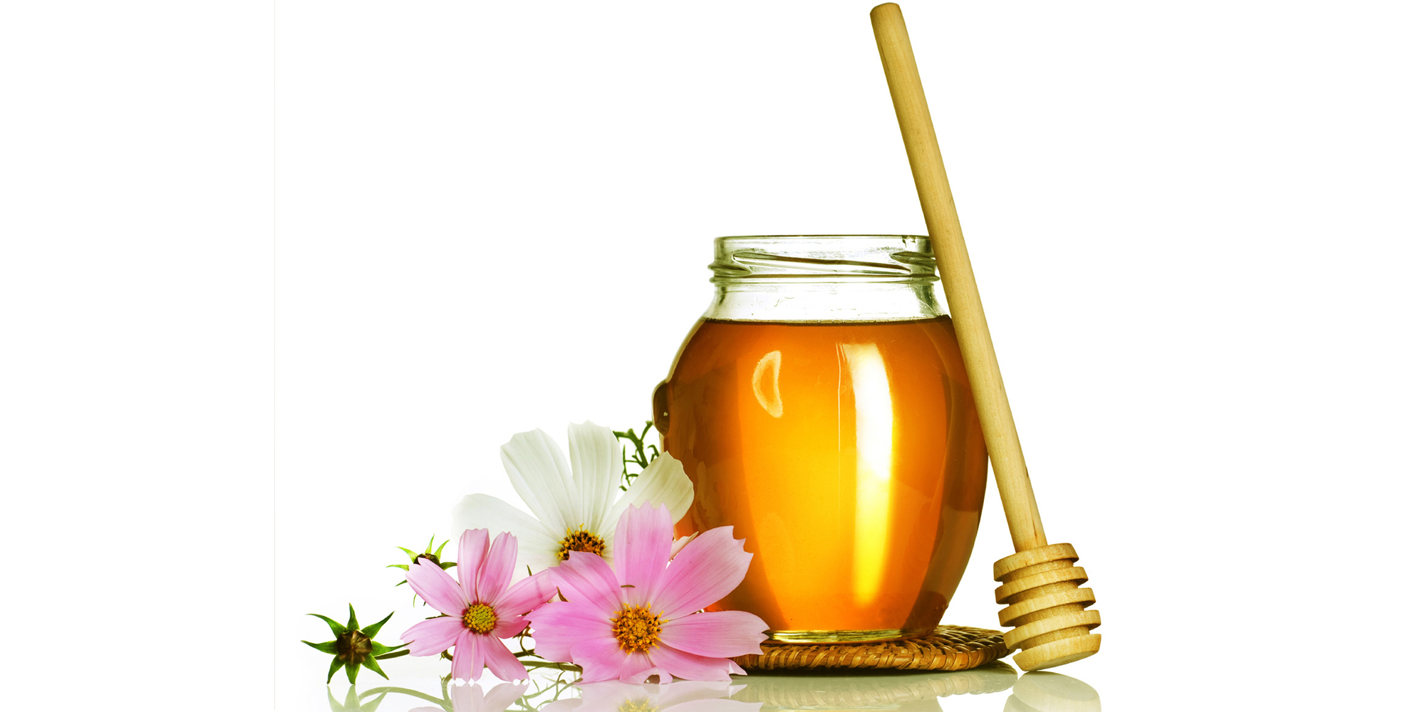 水+蜂蜜:滋潤肌膚，預防幹燥