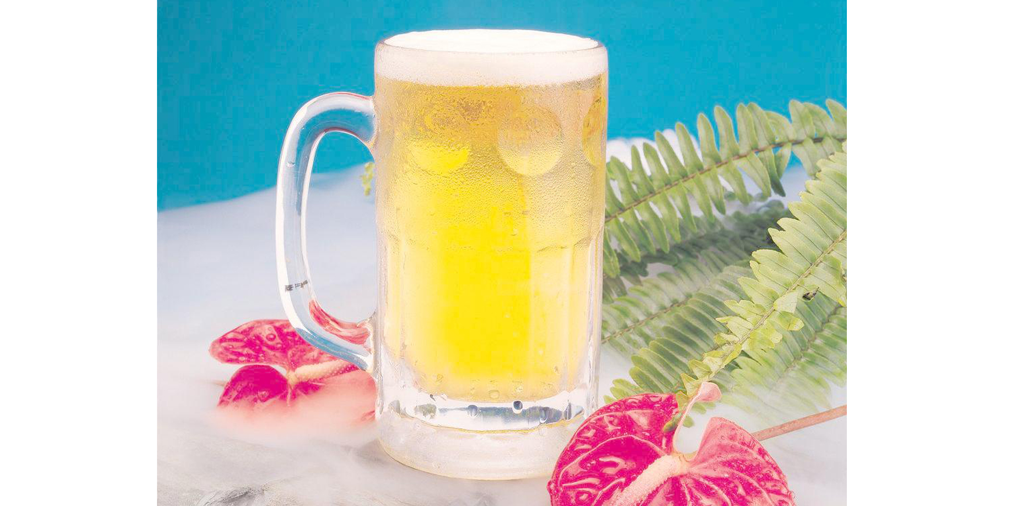 水+啤酒:皮肤光泽，有弹性