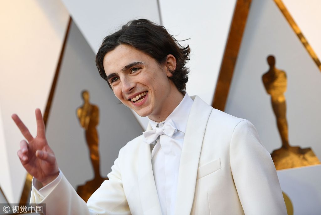 &ldquo;甜茶&rdquo;蒂莫西&middot;柴勒梅德争夺最佳男主角