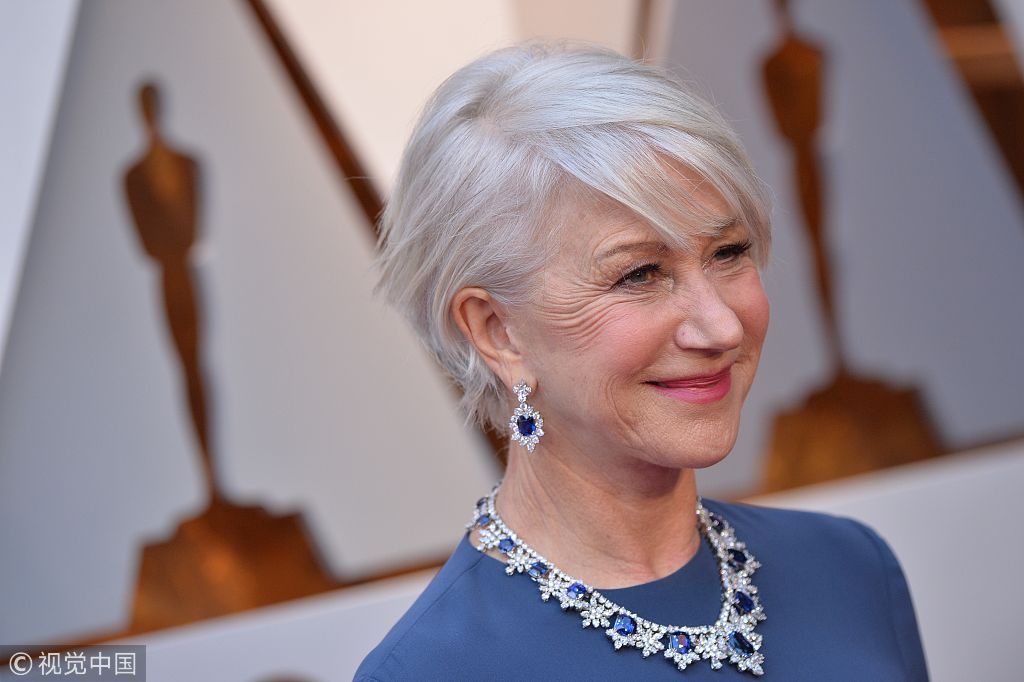 64岁海伦&middot;米伦皱纹也优雅