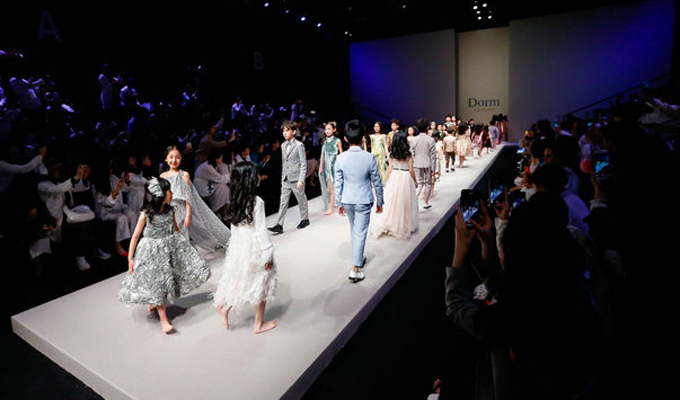 DORM儿童礼服亮相中国国际时装周2018秋冬新品发布