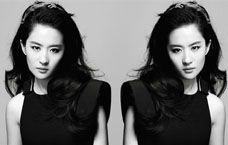 刘亦菲优雅登封面 专访"谈情说爱"