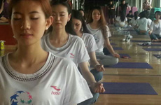 2014国际旅游小姐亮相浩沙