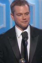 马特达蒙获第73届金球奖喜剧类电影最佳男主角