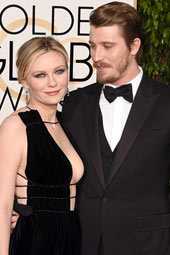 克尔斯滕&middot;邓斯特镂空丝绒 清新动人