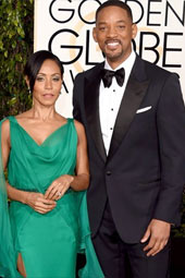 威尔&middot;史密斯夫妇红毯秀恩爱