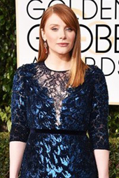 《侏罗纪世界》女主一袭蓝裙端庄优雅