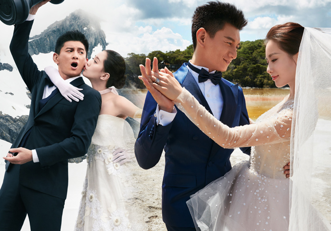 吴奇隆刘诗诗婚纱照曝光