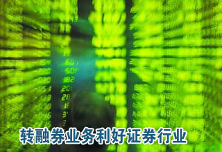 转融券业务利好证券行业
