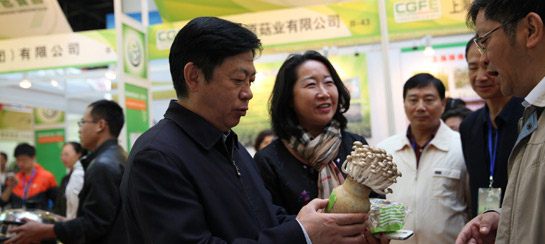 农业部领导亲临现场指导工作