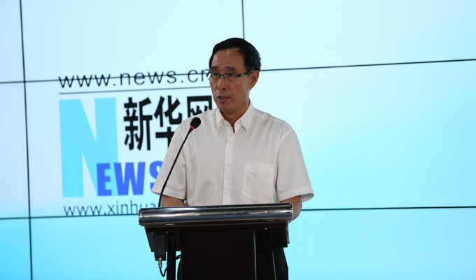 食药总局新闻宣传司副司长申敬旺致辞