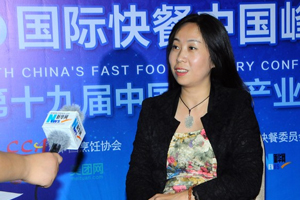 嘉和一品刘京京:“互联网+”让快餐行业竞争加剧