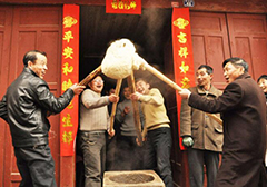 打年糕迎新年传统习俗