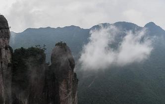 浙江神仙居：雲霧繚繞 宛若仙境