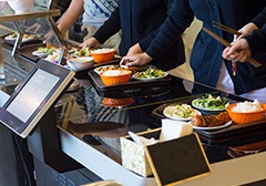 高校食堂餐盘能自动算账