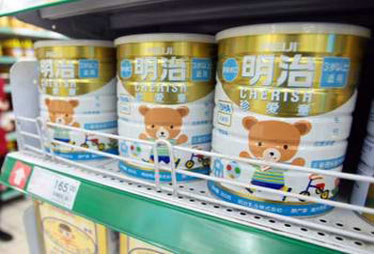 明治奶粉检出不达标易引发皮疹 一年三次事故
