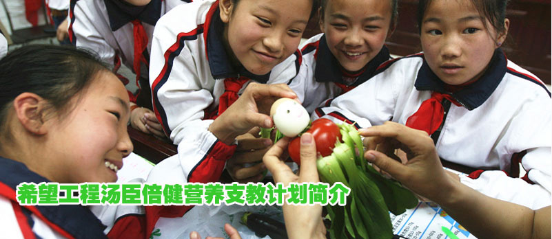 希望工程汤臣倍健营养支教计划简介