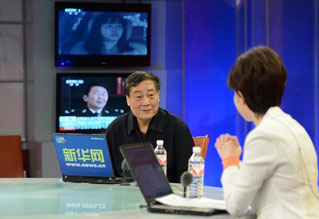 宗庆后与网友谈他的两会议案建议