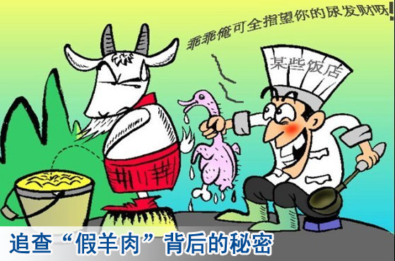 追查&ldquo;假羊肉&rdquo;背后的秘密