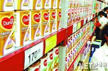 8家奶企降价实况调查 美赞臣：多数超市尚未降价