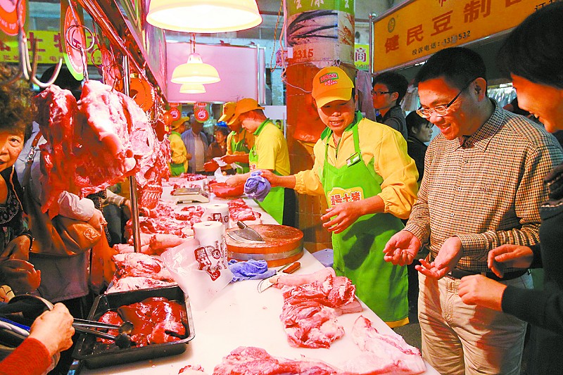 "北大猪肉佬"回京卖猪肉 计划办学传授"卖肉经"