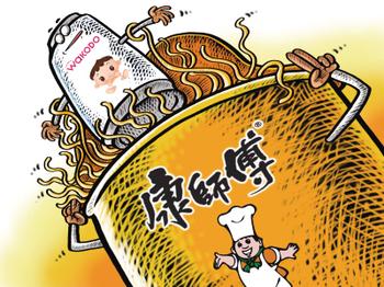康师傅试水奶粉市场 联手朝日图谋婴幼儿食品领域