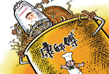 联姻日企和光堂 康师傅试水奶粉