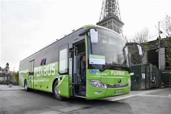 中國電動客車進入法國長途客運市場