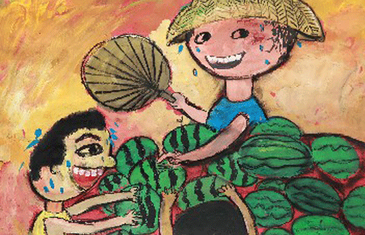 石雨轩《快来买西瓜呀》