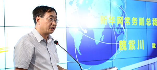 魏紫川：关注普惠金融体现了新华网的社会责任