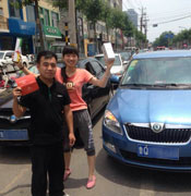 临沂公益使者的首次救援