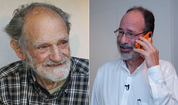 2012年诺贝尔经济学奖获得者：美国经济学家劳埃德·沙普利和阿尔文·罗思