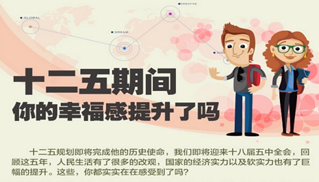 &ldquo;十二五&rdquo;期间，你的幸福感提升了吗