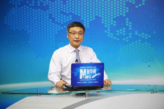 中銀富登村鎮銀行董事長王曉明做客新華會客廳