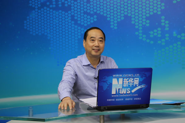 徽商银行副行长慈亚平做客新华会客厅