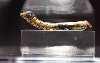 千年&ldquo;鎏金銅蠶&rdquo;在國家大劇院展出