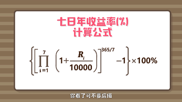 货币基金七日年化收益率表示什么