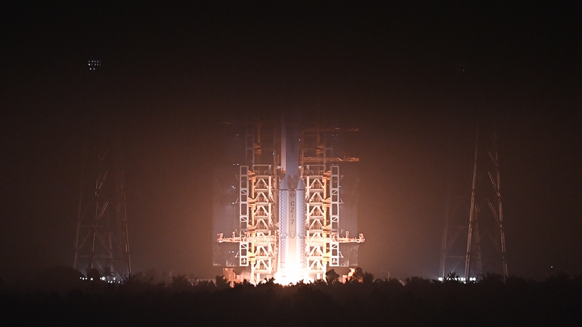 良宵送天舟&mdash;&mdash;天舟四号货运飞船飞天记